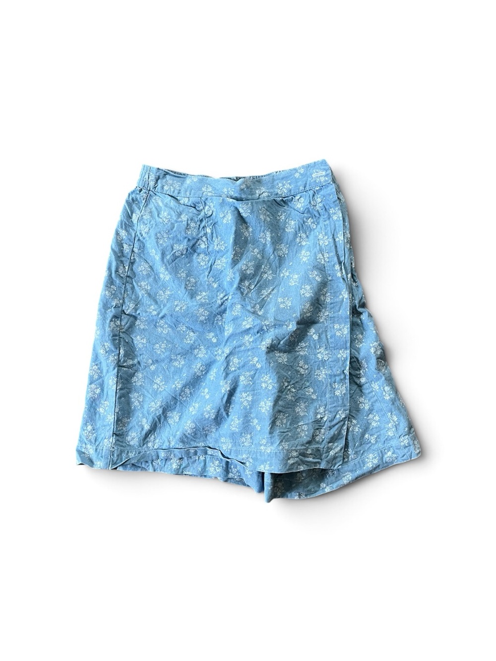 Cottagecore Light Blue Floral Women’s Skort